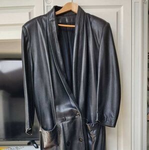 Leather Coat